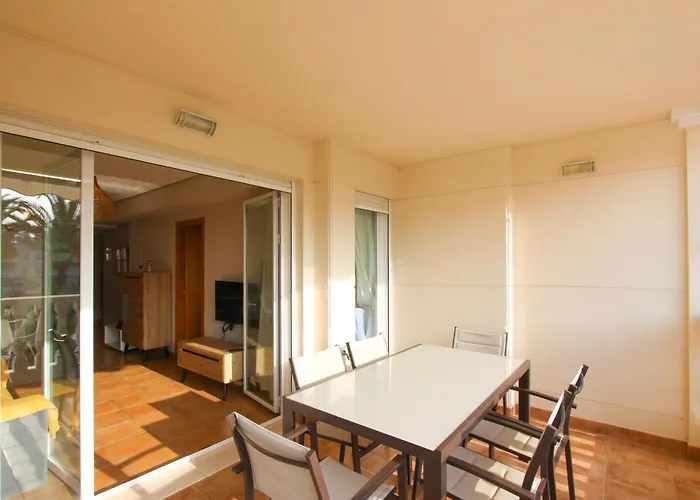 Апартаменти Aquamarina Apartmento 6 Pax By Costablancarent *